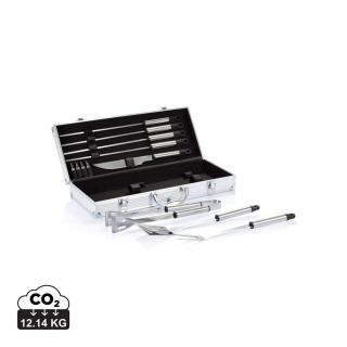 XD Collection 12 pcs barbecue set in aluminium box 