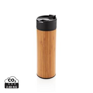 XD Xclusive Bogota vacuum bamboo coffee mug 