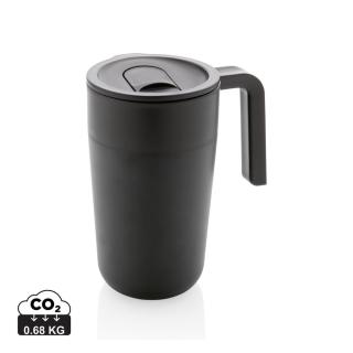 XD Collection GRS recycelte PP und Stainless Steel Tasse mit Griff 