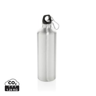 XD Collection XL aluminium waterbottle with carabiner 