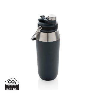 XD Collection 1L Vakuum StainlessSteel Flasche mit Dual-Deckel-Funktion 