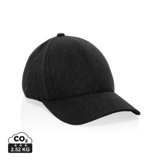 XD Collection Milo AWARE™ recycled heather 6 panel cap 200gr 