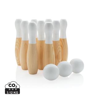 XD Collection Wooden skittles set 