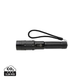 GearX Gear X wiederaufladbare USB Taschenlampe Schwarz