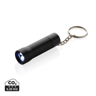 XD Collection Flash Schlüsselanhänger-Taschenlampe aus RCS rec. Aluminium 