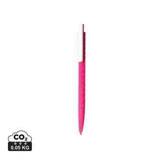 XD Collection X3-Stift mit Smooth-Touch aus RCS recyceltem ABS Rosa/Schwarz