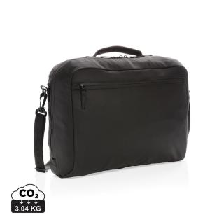 XD Collection Fashion schwarze 15,6" Laptoptasche, PVC-frei 