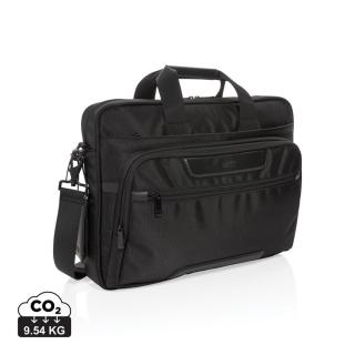 Swiss Peak RPET Voyager RFID 15.6" laptop bag 