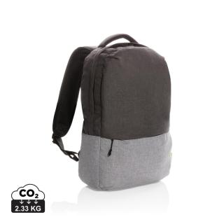 XD Collection Duo Color RPET 15.6" RFID Laptop-Rucksack, PVC-frei 