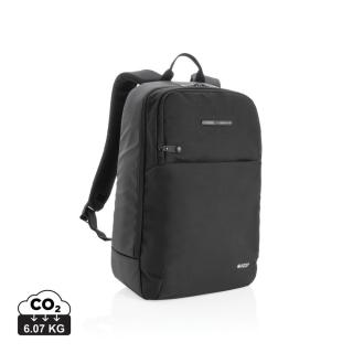 Swiss Peak laptop backpack with UV-C steriliser pocket 