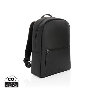 Swiss Peak deluxe PU laptop backpack PVC free 