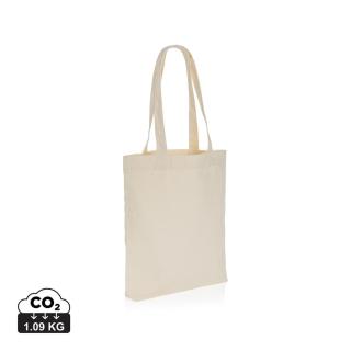 XD Collection Impact Aware™ 285g/m² ungefärbte rCanvas-Tragetasche Grauweiß