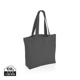 XD Collection Impact Aware™ 240 gsm rcanvas shopper w/pocket undyed Anthracite