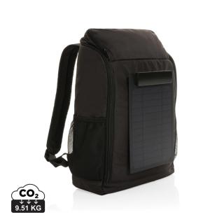 XD Collection Pedro AWARE™ RPET deluxe backpack with 5W solar panel 
