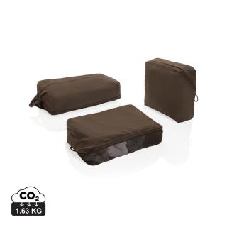 XD Xclusive KENTO URBAN RCS recycled nylon packing cube set 