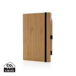 XD Collection Bambus-Notizbuch und Infinity-Bleistift im Set 
