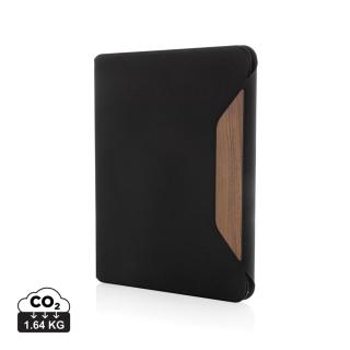 XD Xclusive Teri AWARE™ A4 Portfolio aus RPET und Walnuss 