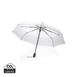 XD Collection 21" Impact AWARE™ RPET 190T auto open/close umbrella White