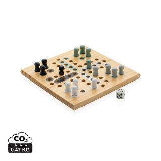 XD Collection Claire Ludo-Spiel aus Holz Braun