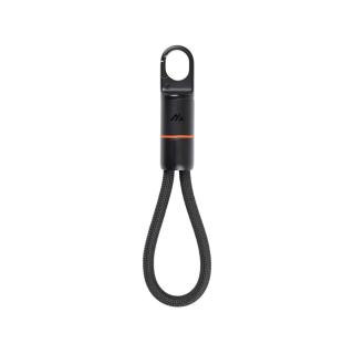 Nordic Drift Everest USB-C 60W-Schnellladekabel m. Karabiner 