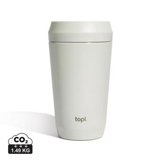 Topl-Trinkbecher aus rec. Stahl mit 360-Grad-Deckel 354ml 