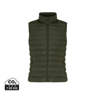 IQONIQ Meru Damen Bodywarmer aus recyceltem Polyester, khaki Khaki | XXS