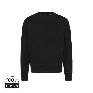 IQONIQ Kruger Relax-Rundhals-Sweater aus recycelt. Baumwolle 