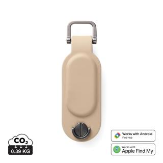 VINGA Baltimore RCS Schlüsselhalter mit Dual-Finder Beige