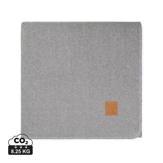 VINGA Moulton GRS RPET blanket, granite Granite, black