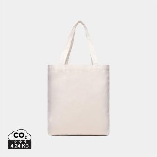 VINGA Hilo AWARE™ Tragetasche aus recyceltem Canvas Grauweiß
