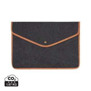 VINGA Bosler GRS recycled canvas 14" laptop sleeve 