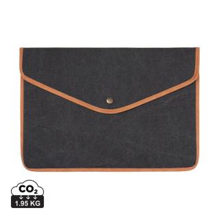 VINGA Bosler GRS recycled canvas 16" laptop sleeve 