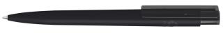 RECYCLED PET PEN PRO K transparent GUM, schwarz 