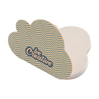CreaStick Cloud Eco Individueller Haftnotizblock 