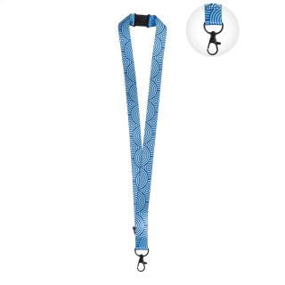 Subyard Shine Safe custom sublimation lanyard 