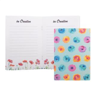 CreaNote Plus A6 Individueller Notizblock Weiß