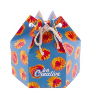 CreaBox HexaCord M Sechseckige Geschenkbox 