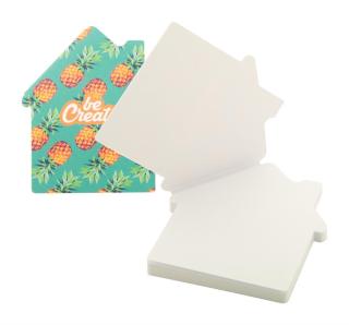 CreaStick House custom sticky notepad White