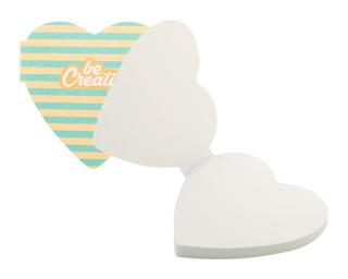 CreaStick Seed Heart custom sticky notepad 