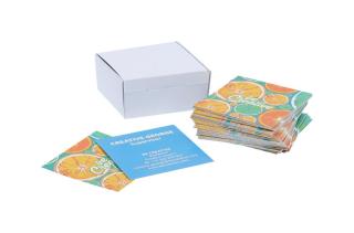 Visicard Square custom business cards 