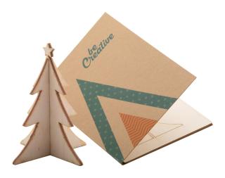 Creax Eco Weihnachtskarte, Tannenbaum 