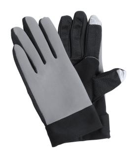 Vanzox Touch-Sporthandschuhe Grau/schwarz