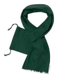 Betty organic cotton scarf Dark green