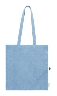 Biyon cotton shopping bag Aztec blue