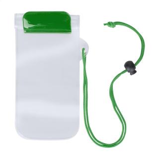Wapro waterproof mobile case, green Green,transparent