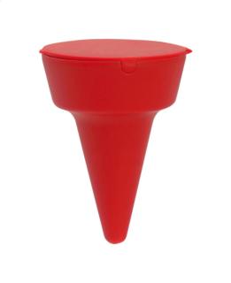 Olinu Strand-Aschenbecher Rot