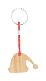 Kymor Christmas keyring, Santa hat 