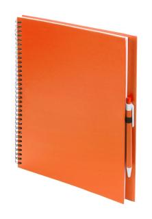 Tecnar notebook Orange