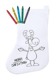 Plicom colouring Christmas stocking 