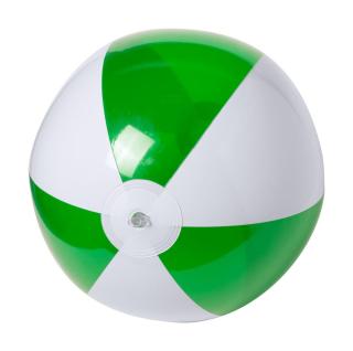 Zeusty Strandball (ø28 cm) Weiß/grün